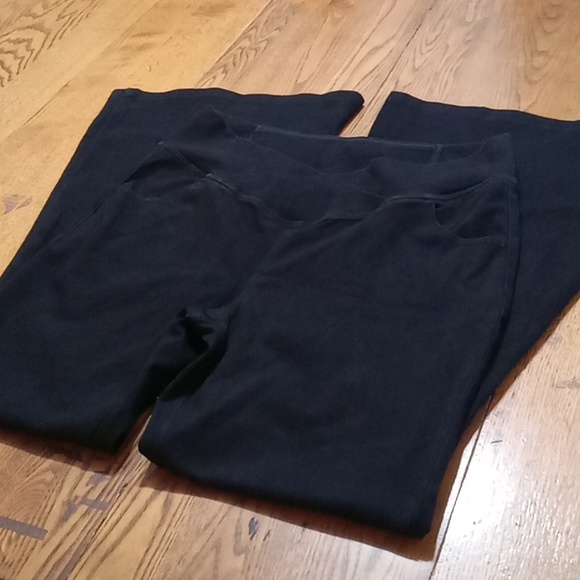 HALARA Pants & Jumpsuits Halara Women Pants Xl Extra Large Exercise New Flared Legs Black